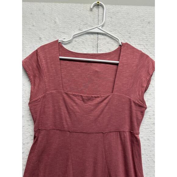 Horny Toad (Toad&Co)Neko Softcore Knit Dress Square Neck Raspberry Fairy Fit S - Picture 4 of 11